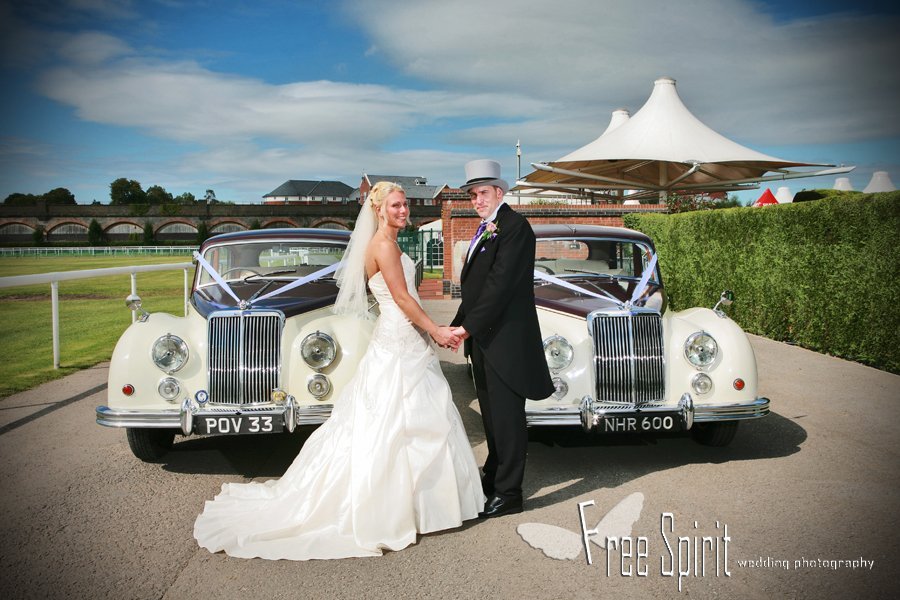 Chester racecourse wedding