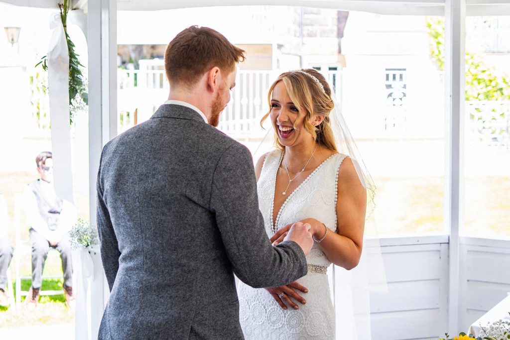 Outside-wedding-West-Tower
