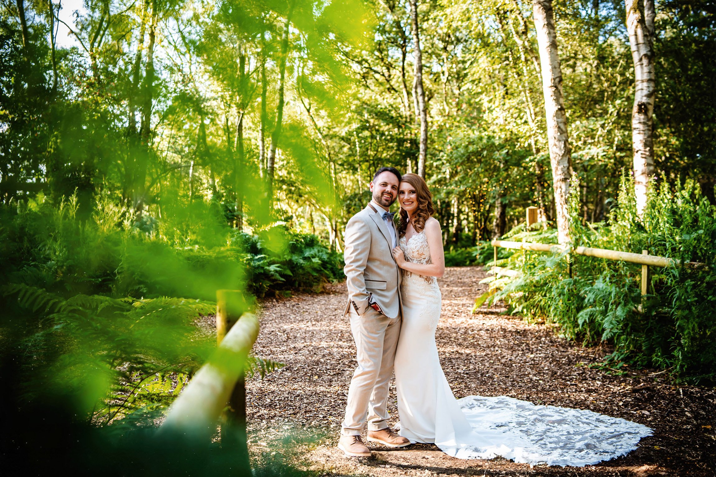 Stunning Cheshire Woodland wedding