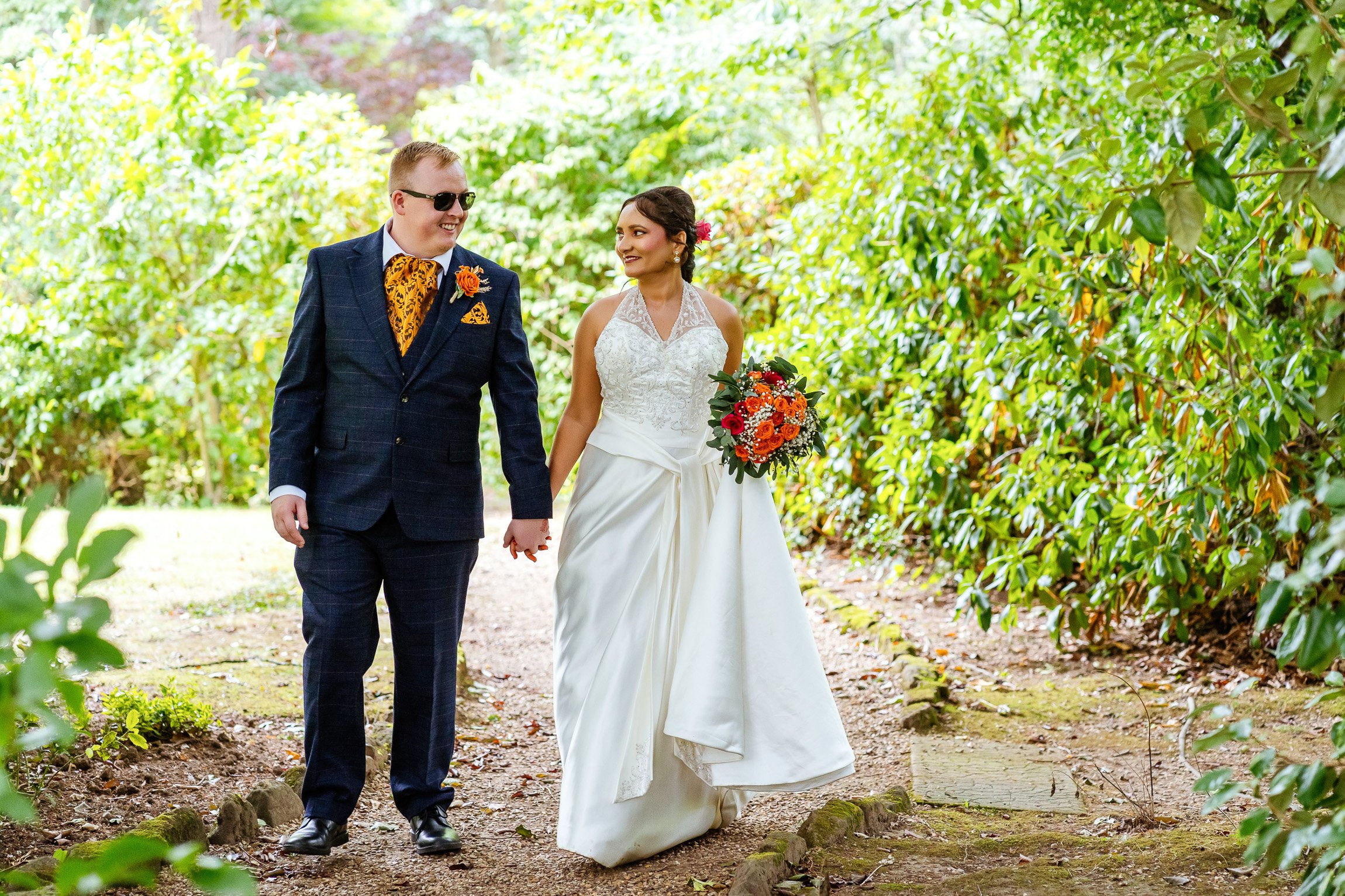 Fusion wedding Brookhall cheshire