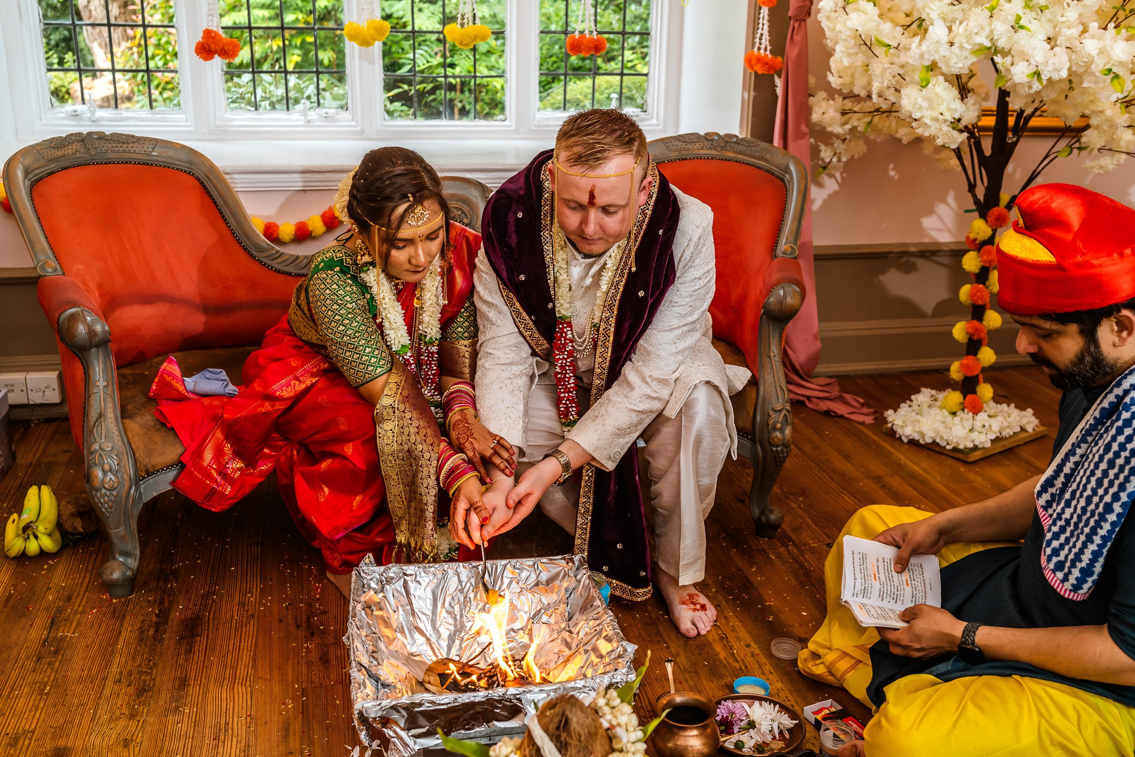 Hindu Cheshire wedding